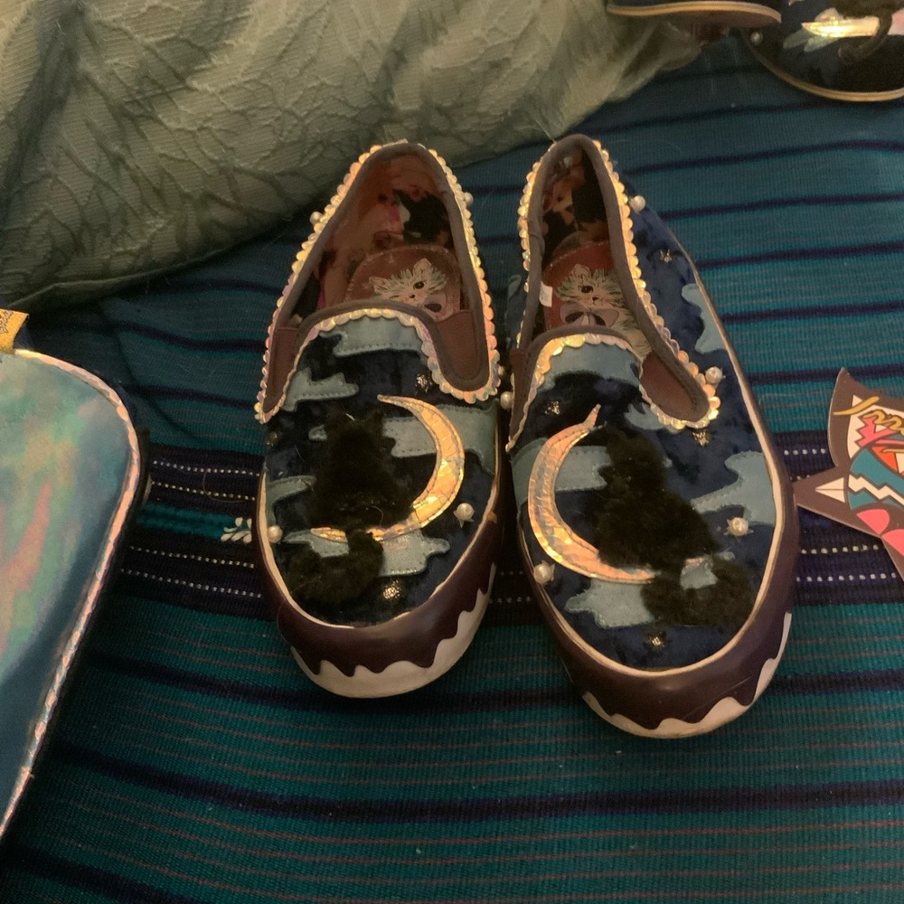 Irregular choice Starry Night flats size 39